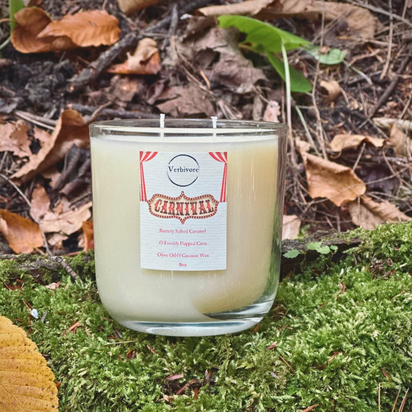 Carnival | Olive & Coconut Wax Blend Candle - Verbivore Candles