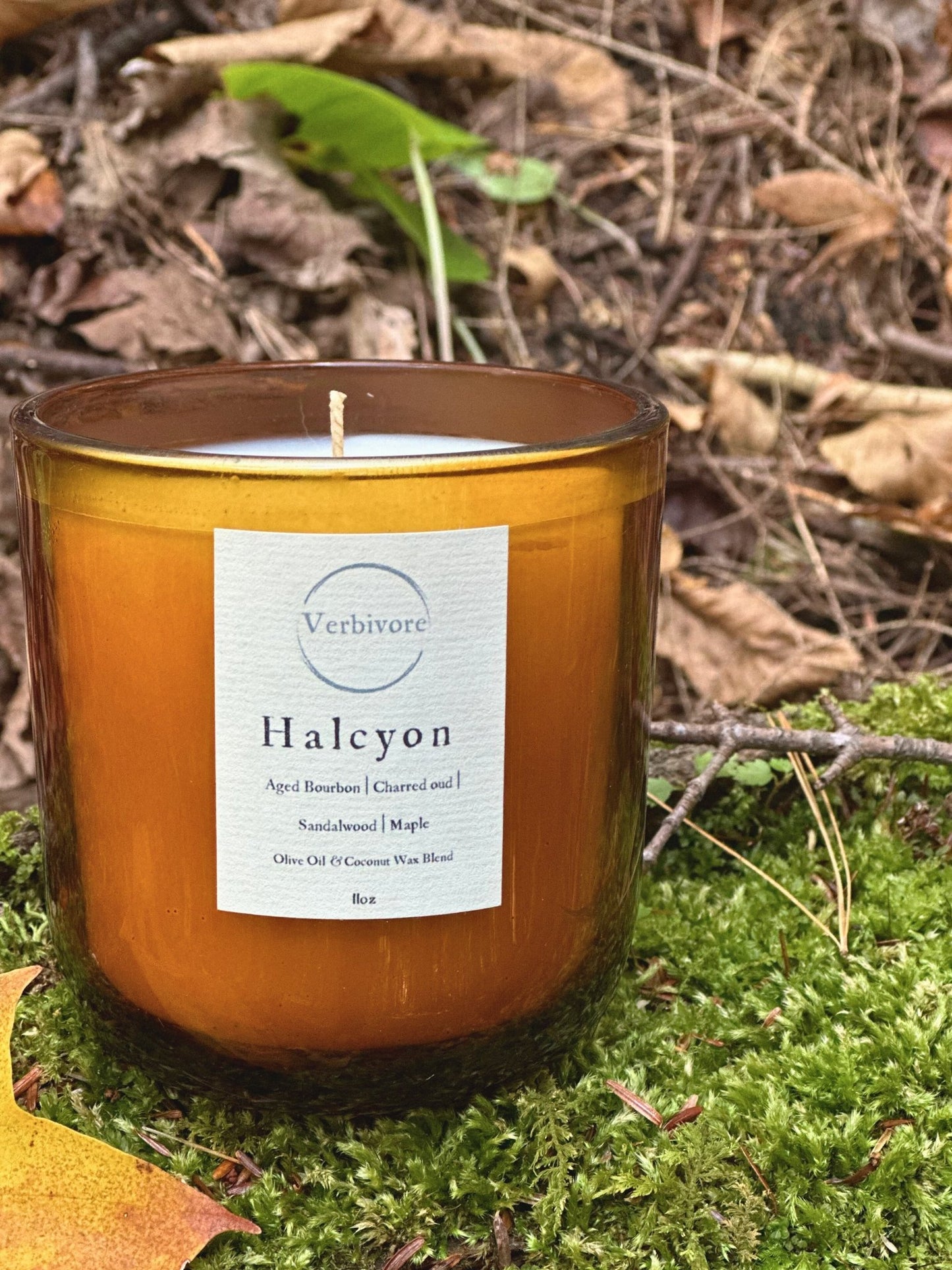Halcyon | Olive & Coconut Wax Blend Candle - Verbivore Candles