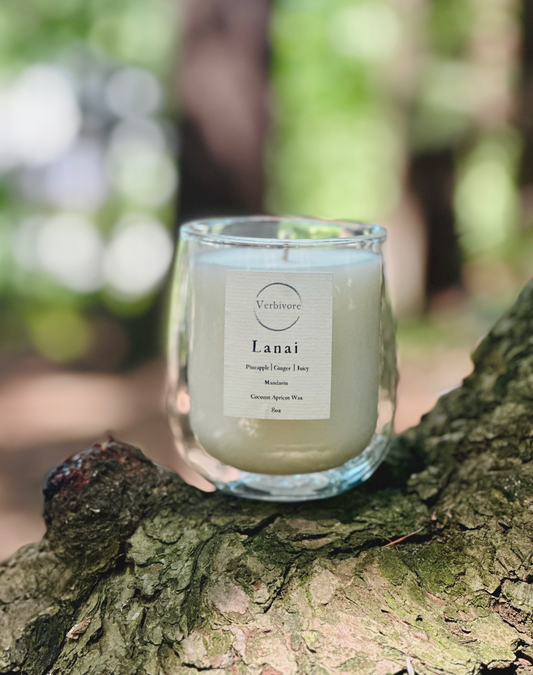 Lanai | 8 oz Apricot-Coconut Wax Candle