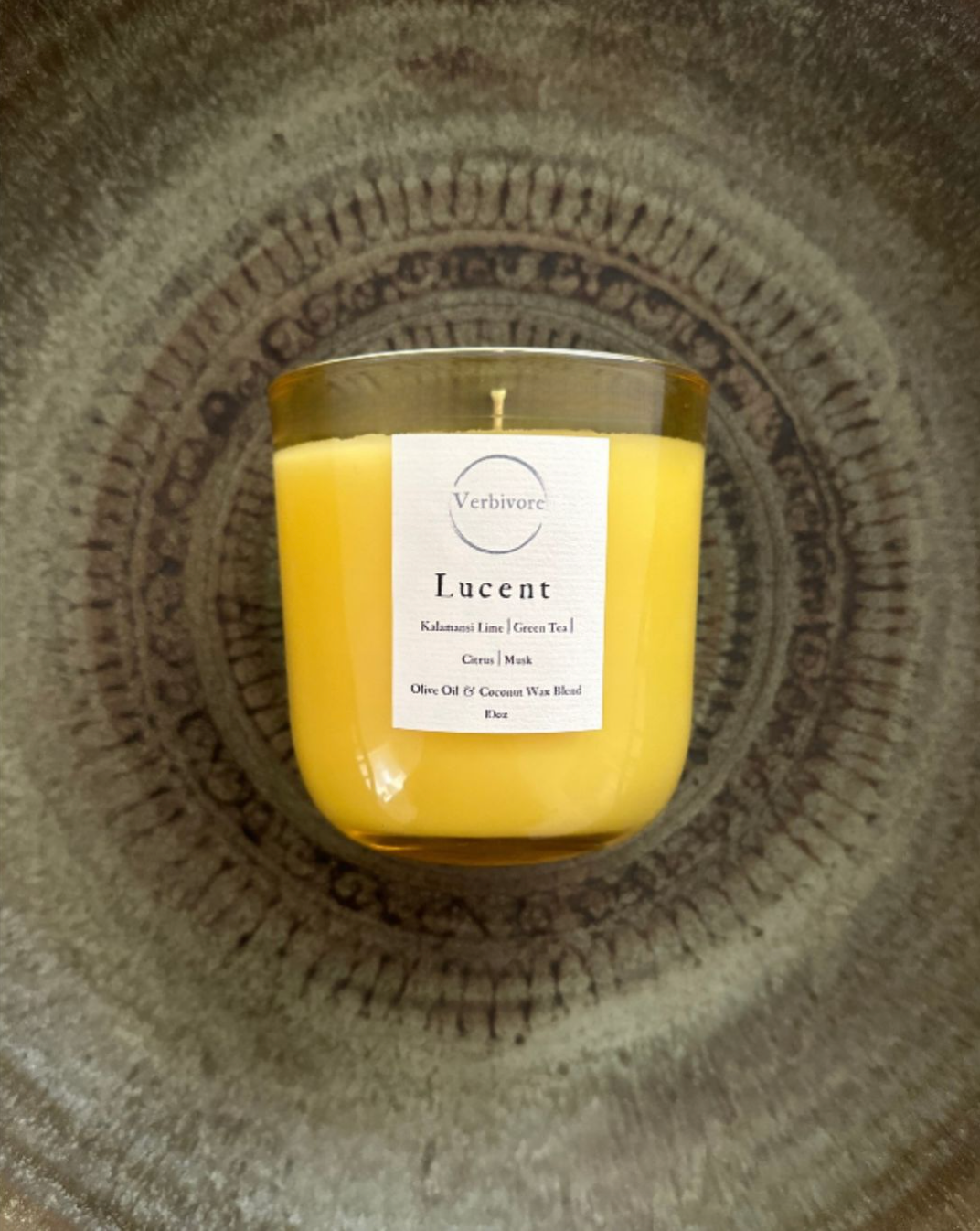 Lucent | Olive & Coconut Wax Blend Candle