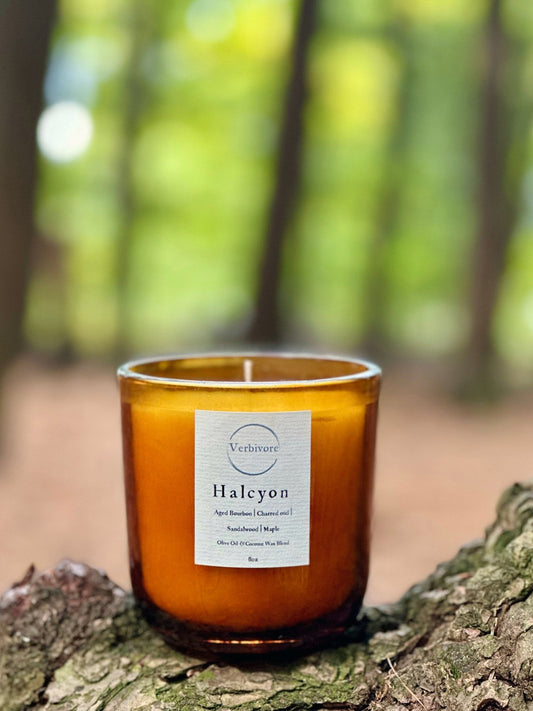 Halcyon | Olive & Coconut Wax Blend Candle - Verbivore Candles